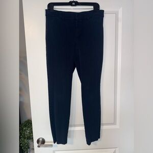 Old Navy High-Rise Pixie Pants in Dark Blue